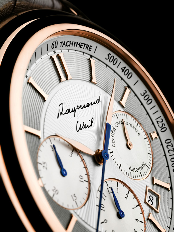 向蕾蒙·威終生奉獻的事業致敬     Raymond Weil 全新Maestro限量版腕表 限量版腕表 蕾蒙·威 Maestro Raymond Weil 新表預覽  第2張
