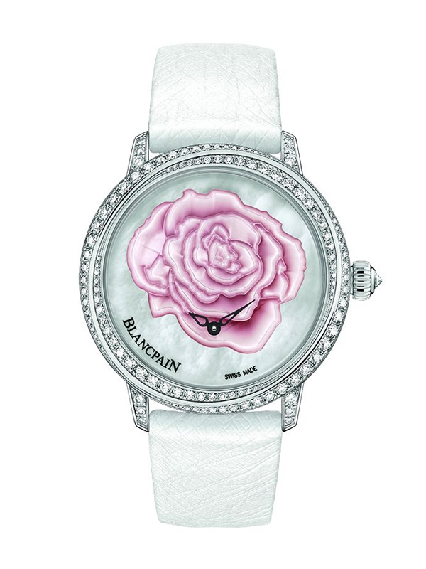 一朵玫瑰，一生承諾     Blancpain 全新2015年度情人節限量腕表 限量腕表 寶珀 Blancpain 新表預覽  第2張