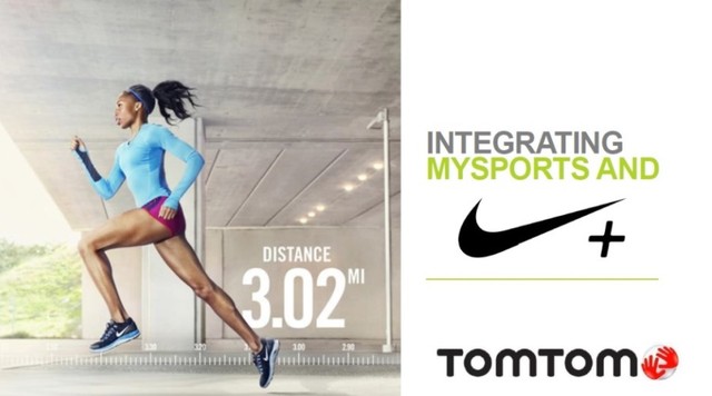 TomTom GPS運動腕表牽手Nike+Running
