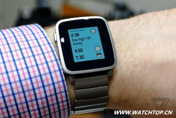 Apple Watch發(fā)布后，推動Pebble新款智能手表Time眾籌金額翻番