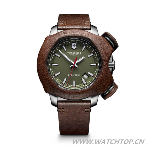 古董皮革 奢華軍用風(fēng)范   Victorinox 全新I.N.O.X.限量版腕表 Victorinox Swiss Army 瑞士維氏 新表預(yù)覽  第3張
