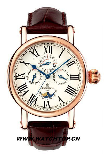 Chronoswiss瑞寶表全新 萬年歷腕表 萬年歷 Chronoswiss 瑞寶表 腕表 熱點動態(tài)  第4張