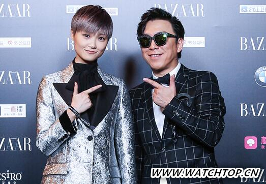 李宇春佩戴Gucci Horsebit鉆石款腕表亮相芭莎之夜