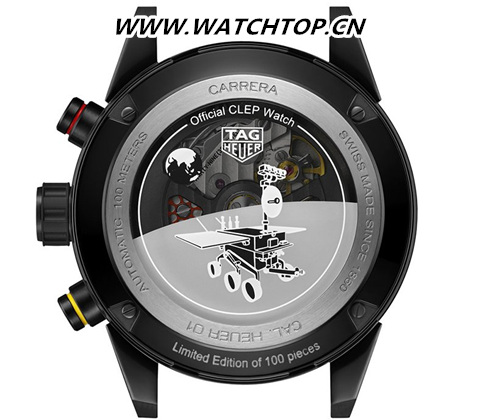 TAG Heuer泰格豪雅榮耀發布中國探月特別款腕表 月球 競潛 卡萊拉 泰格豪雅 新表預覽  第9張