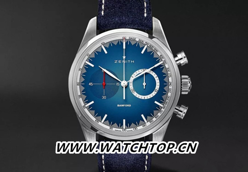 ZENITHxBAMFORDxMR PORTER Chronomaster El Primero三強聯手特別版