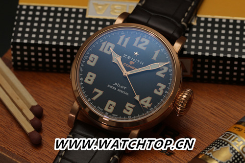 真力時攜手Cohiba重磅推出Pilot Type 20特別款腕表