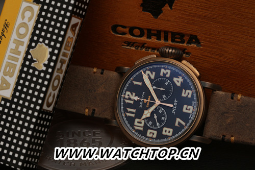 真力時攜手Cohiba重磅推出Pilot Type 20特別款腕表 真力時 行業(yè)資訊  第6張